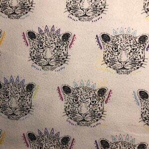 Flannel Fabric Big Cat 2 1/2 Yards
